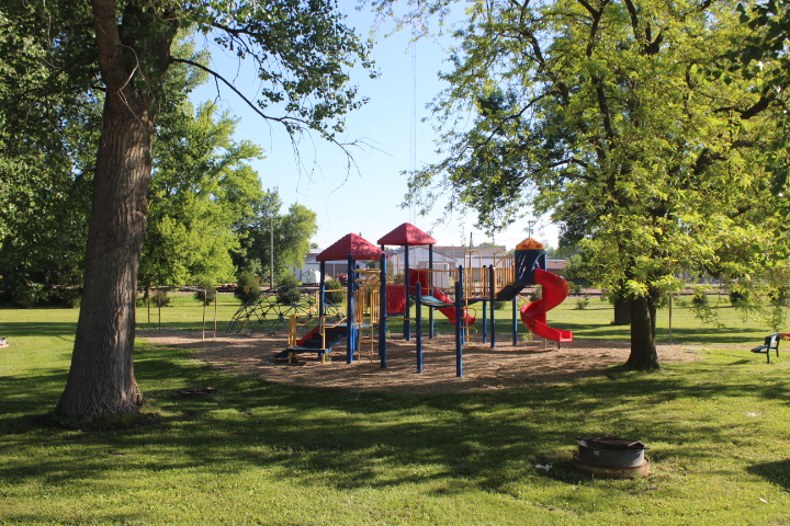 Playground at Straight Park in Fonda