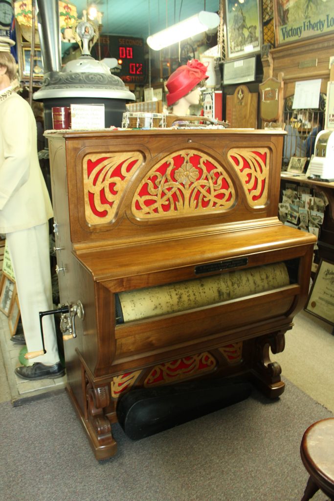 Wind Up Player Piano at Fonda Museum